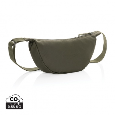 Logotrade Werbeartikel das Foto: Crescent AWARE™ RPET Half-Moon Sling Tasche