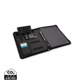 Air 5W Wireless Charging Portfolio A4 mit 5.000mAh Powerbank, Schwarz