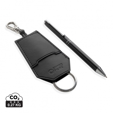 Logotrade Firmengeschenke das Foto: Swiss Peak Tula RCS Set aus Key-Organizer & Stifte