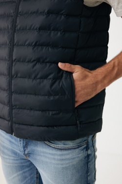 Logotrade Werbegeschenke das Foto: Iqoniq Meru Herren Bodywarmer aus recyceltem Polyester