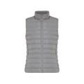 Iqoniq Meru Damen Bodywarmer aus recyceltem Polyester, silbergrau