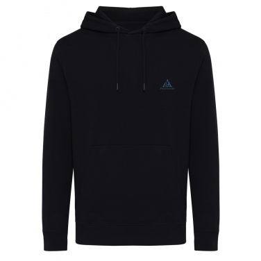 Logotrade Firmengeschenke das Foto: Iqoniq Rila Lightweight Hoodie aus recycelter Baumwolle