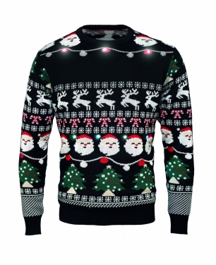 Logotrade Firmengeschenke das Foto: Weihnachts-LED-Pullover L/XL