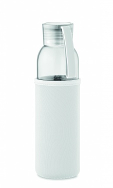 Logotrade Werbegeschenke das Foto: Flasche recyceltes Glas 500 ml