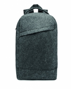 Logotrade Werbegeschenke das Foto: 13" Laptop Rucksack RPET-Filz