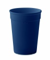 Recycelter PP-Becher 250 ml, Französische Marine