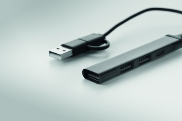 Logotrade werbemittel das Foto: 4 Port USB Hub