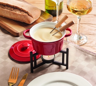 Logotrade Firmengeschenke das Foto: Keramik-Fondue-Set 300 ml