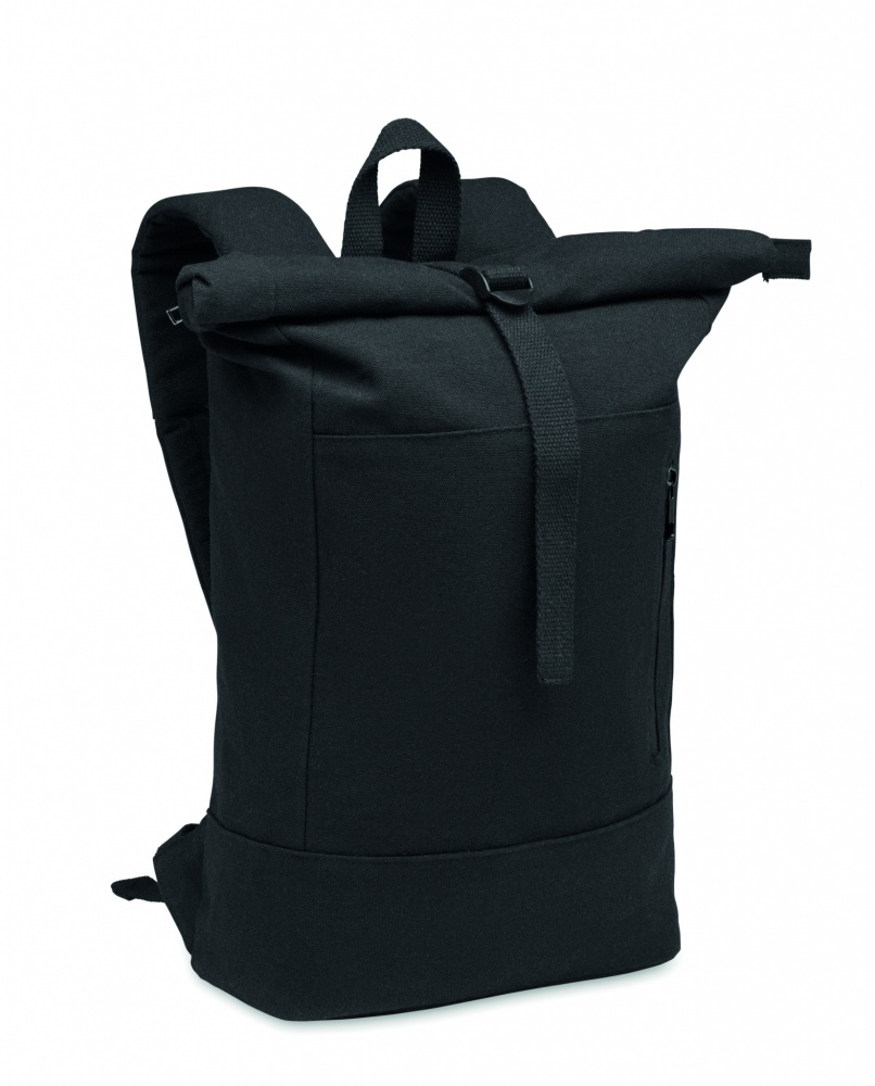 Logotrade Firmengeschenke das Foto: 15" Rolltop-Laptop-Rucksack