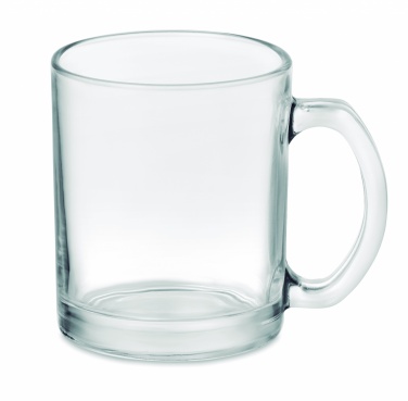 Logotrade werbemittel das Foto: Kaffeebecher aus Glas 300 ml