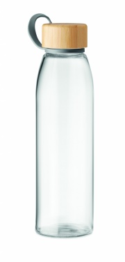 Logotrade Werbeartikel das Foto: Glasflasche 500ml