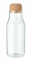 Flasche Borosilikatglas 600ml, Transparent