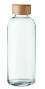 Logotrade Logogeschenke das Foto: Trinkflasche Glas 650ml