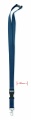 Lanyard Baumwolle 20mm, Blau