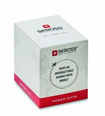 Logotrade Firmengeschenke das Foto: Skross World to Europe USB 12W