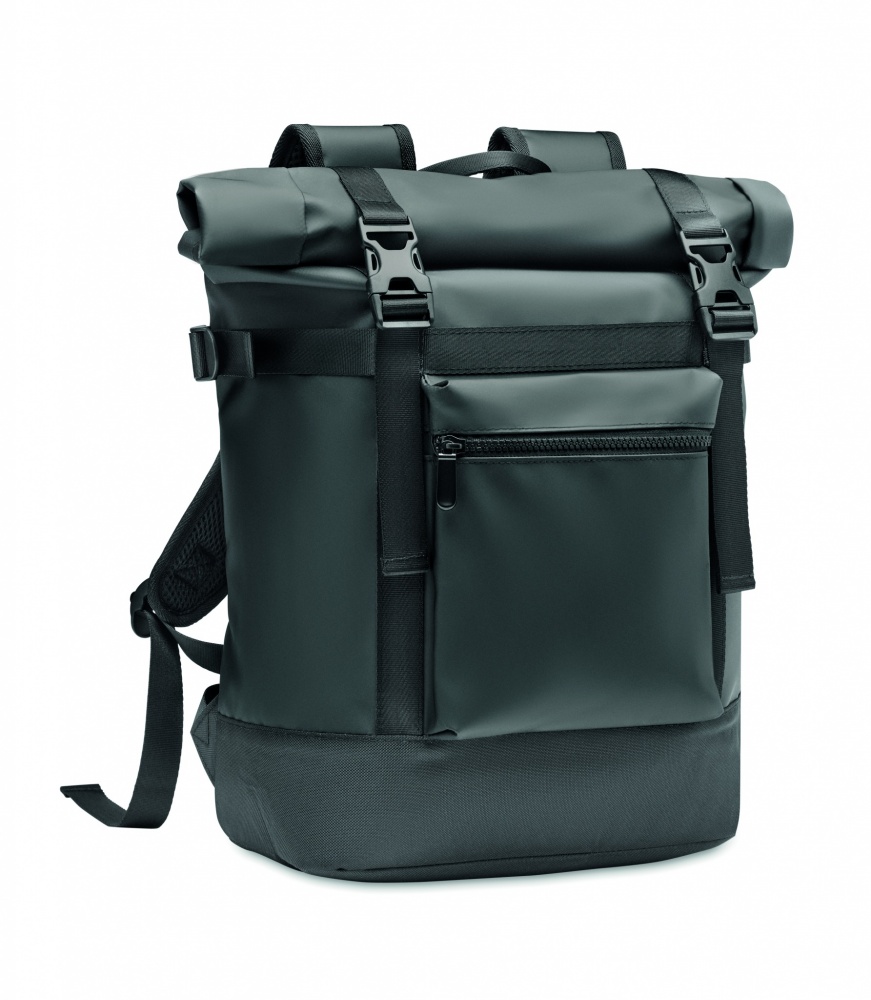 Logotrade Firmengeschenke das Foto: Rolltop-Rucksack 50C-Plane