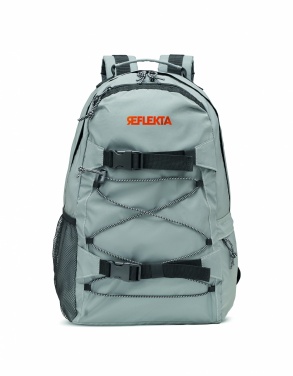 Logotrade Logogeschenke das Foto: Reflektierender Rucksack 190T