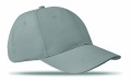 Baseball Kappe 6 Panels, Grau