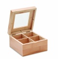 Teebox aus Bambus, Holz