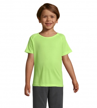 Logotrade Logogeschenke das Foto: SPORTY KINDERT-SHIRT 140g