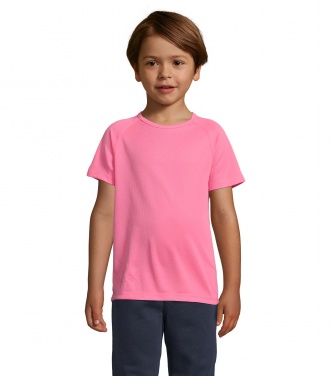 Logotrade werbemittel das Foto: SPORTY KINDERT-SHIRT 140g