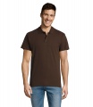 SUMMER II MEN Polo 170g, Schokolade