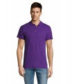 SUMMER II MEN Polo 170g, Dunkelviolett