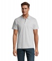 SPRING II MEN Polo 210g, Asche