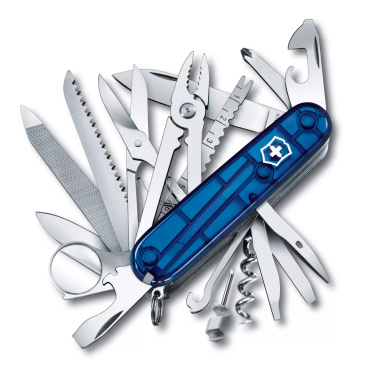 Logotrade Werbegeschenke das Foto: Taschenmesser SwissChamptransparent Victorinox