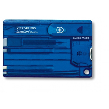 Logotrade Werbegeschenke das Foto: SwissCard Quattro Victorinox