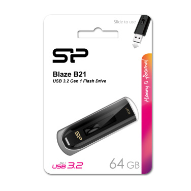 Logotrade Logogeschenke das Foto: USB-Stick Silicon Power Blaze B21 3.1