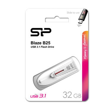 Logotrade Logogeschenke das Foto: USB-Stick Silicon Power Blaze B25 3.1