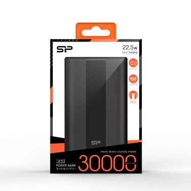 Logotrade Werbegeschenke das Foto: POWERBANK SILIKON POWER QX55 30000 MAH