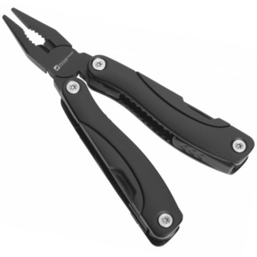 Logotrade Firmengeschenke das Foto: Multitool ARMADOR NEU Schwarz Schwarzwolf