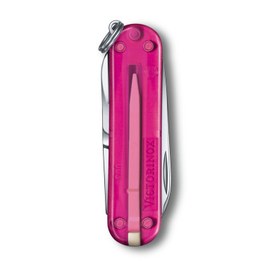 Logotrade Werbegeschenke das Foto: Taschenmesser Classic SD transparent Victorinox