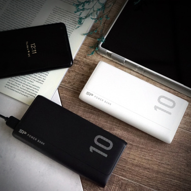 Logotrade Logogeschenke das Foto: POWERBANK SILICON POWER GP15 10 000 MAH