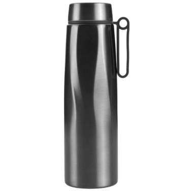 Logotrade Geschäftsgeschenke das Foto: Thermoflasche NIKKO 500 ml Schwarzwolf