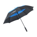 Morrison RPET-Regenschirm 27 Zoll, blau/schwarz