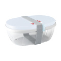 Mepal Salatbox Ellipse, nordisch blau