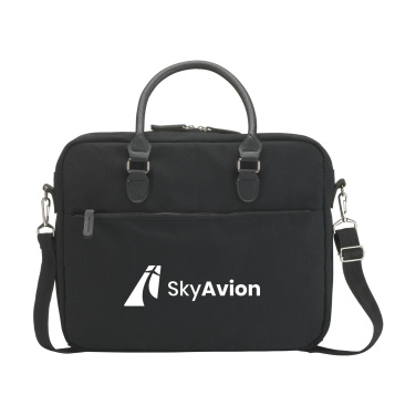 Logotrade werbemittel das Foto: Denver 15,6-Zoll-Laptoptasche aus recyceltem Canvas