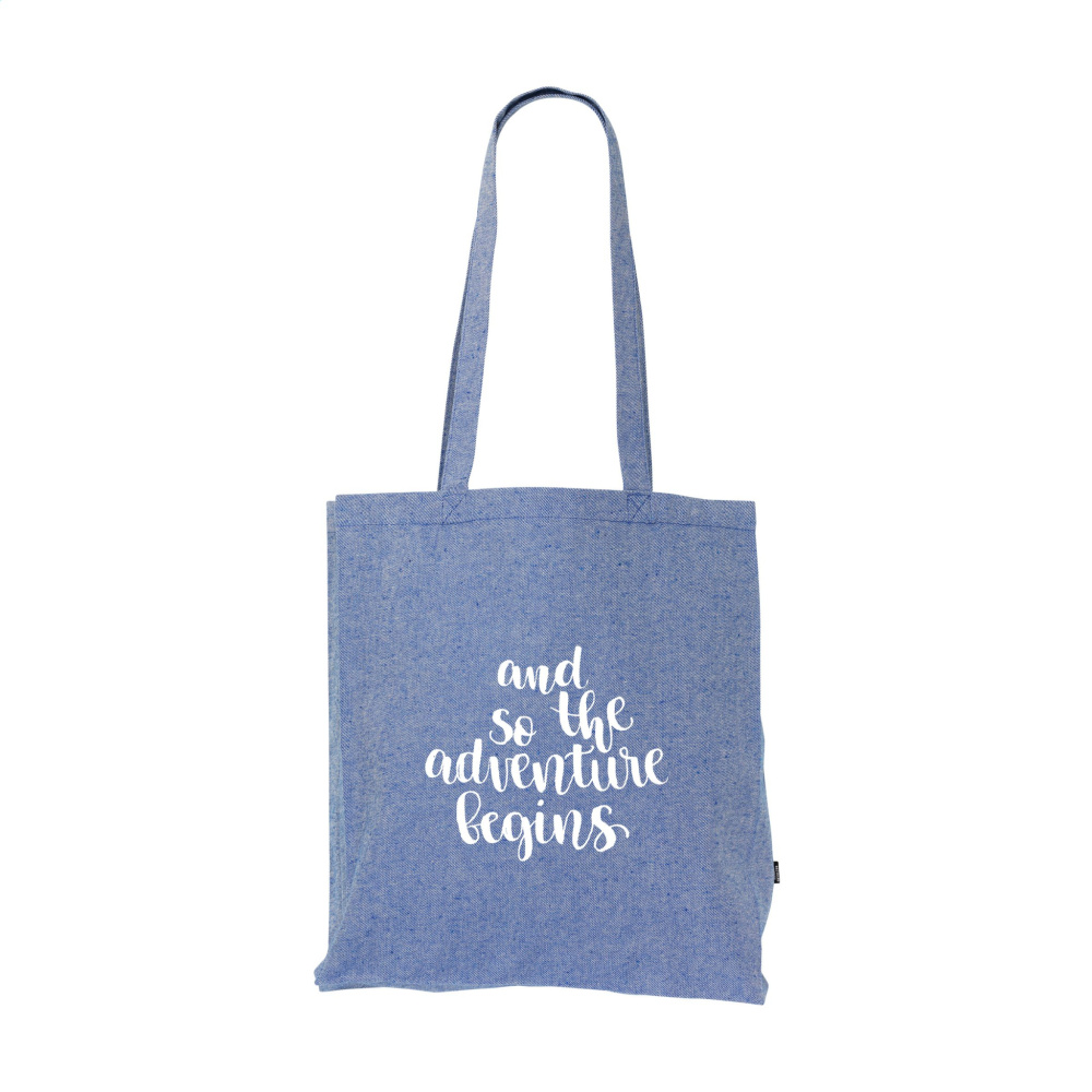 Logotrade Logogeschenke das Foto: Melange Shopper GRS Recycling-Canvas (280 g/m²) Tasche