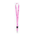 KeyCord 2 cm Schlüsselband, fluoreszierendes Pink