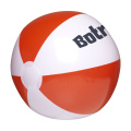 BeachBall Ø 27 cm, weiß/rot