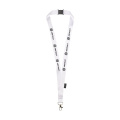 Sicherheits-Lanyard RPET 2 cm, Weiß