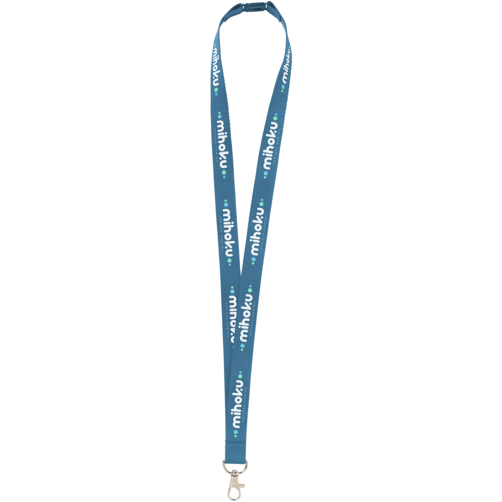 Logotrade Firmengeschenke das Foto: Lanyard Sublimation Sicherheitsschlüsselband 20 mm