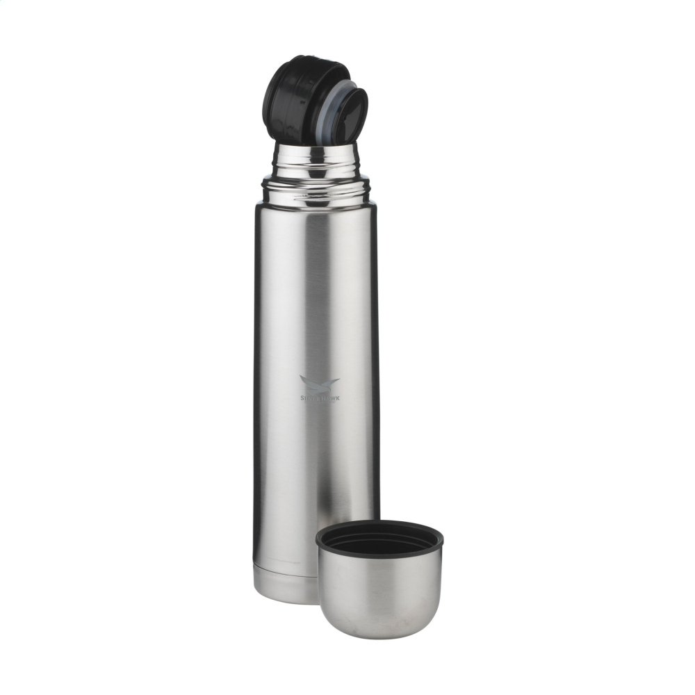 Logotrade Werbegeschenke das Foto: Thermotop Maxi 1.000 ml Thermoflasche