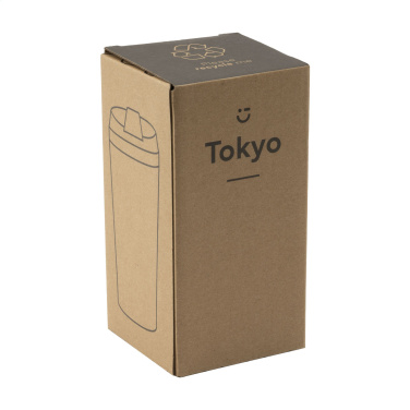 Logotrade Werbegeschenke das Foto: Tokyo 450 ml Bambus Thermobecher