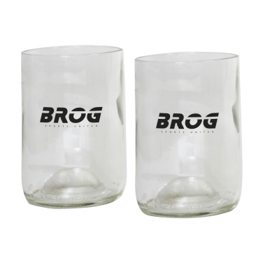 Logotrade Logogeschenke das Foto: Rebottled® Tumbler 2er-Set Trinkglas