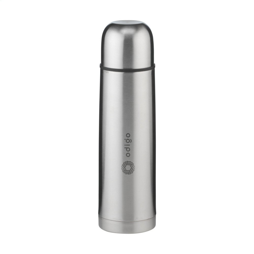 Logotrade Werbegeschenke das Foto: Thermotop Midi RCS Recycled Steel 500 ml Thermoflasche