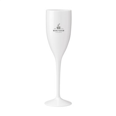 Logotrade Geschäftsgeschenke das Foto: Lunaire wiederverwendbares Champagnerglas 150 ml